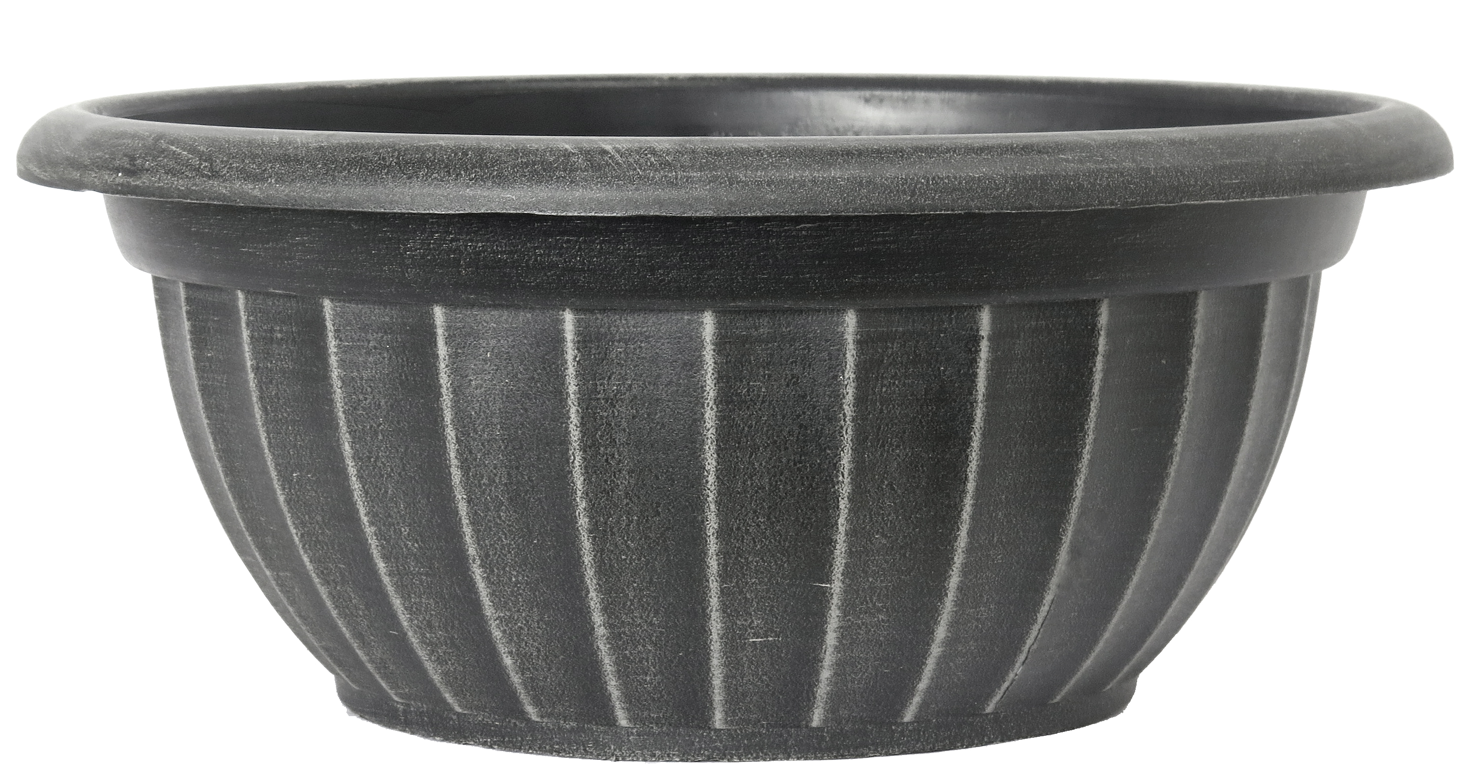 14.5 Inch Castella Bowl Chalk - 72 per case - Decorative Planters